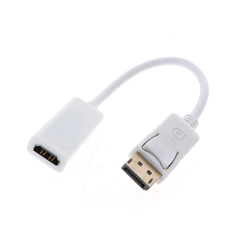 1pc Active DP Displayport Male to HDMI 1.4 Female Adapter Cable 1080P Display Port Cord Converter Switcher for HP DELL PC | Электроника