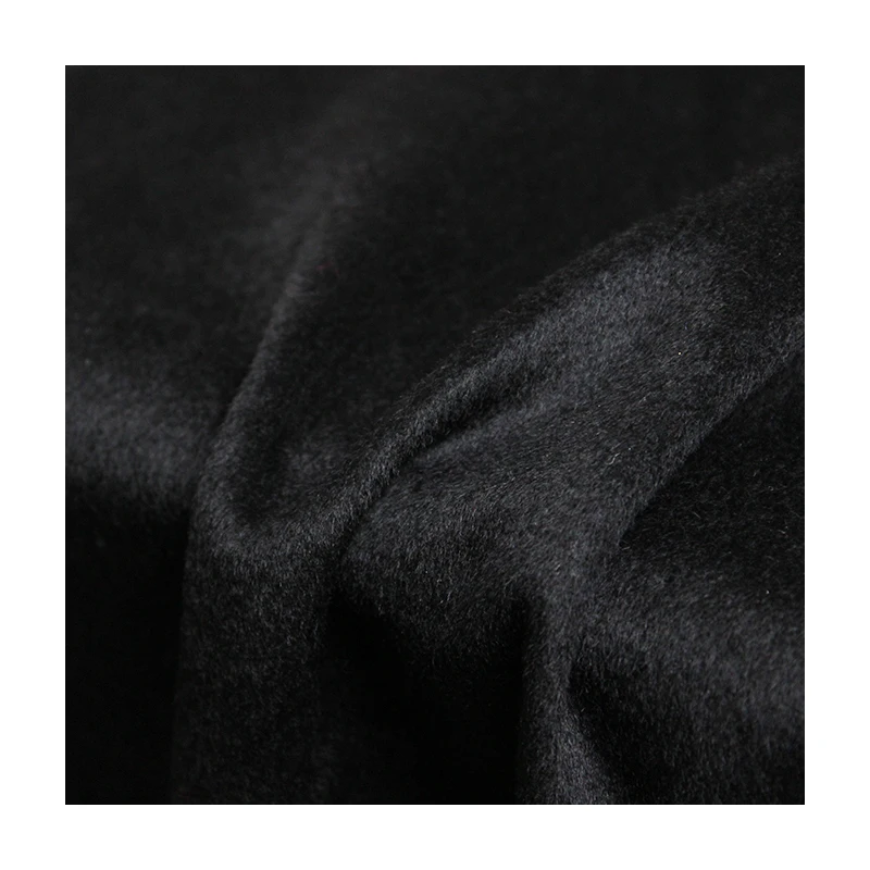 

Red Raspberry Black Gloss Overcoating Cashmere Wool Materials Women Suits Pants Overcoat DIY Cloth Fabrics Freeshipping