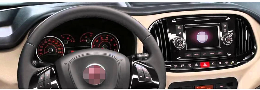 SINOSMART 4/8 Core 2G/4G ram Android 8,1/8,0 автомобильный Радио DVD gps навигатор плеер для Fiat Doblo 2010 2011 2012- с Canbus
