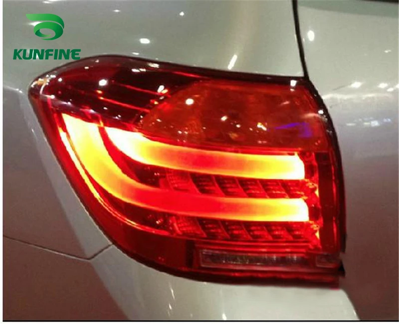 KUNFINE пара для хвостовой части автомобиля светильник в сборе TOYOTA HILANDER 2008 2009 2010 2011