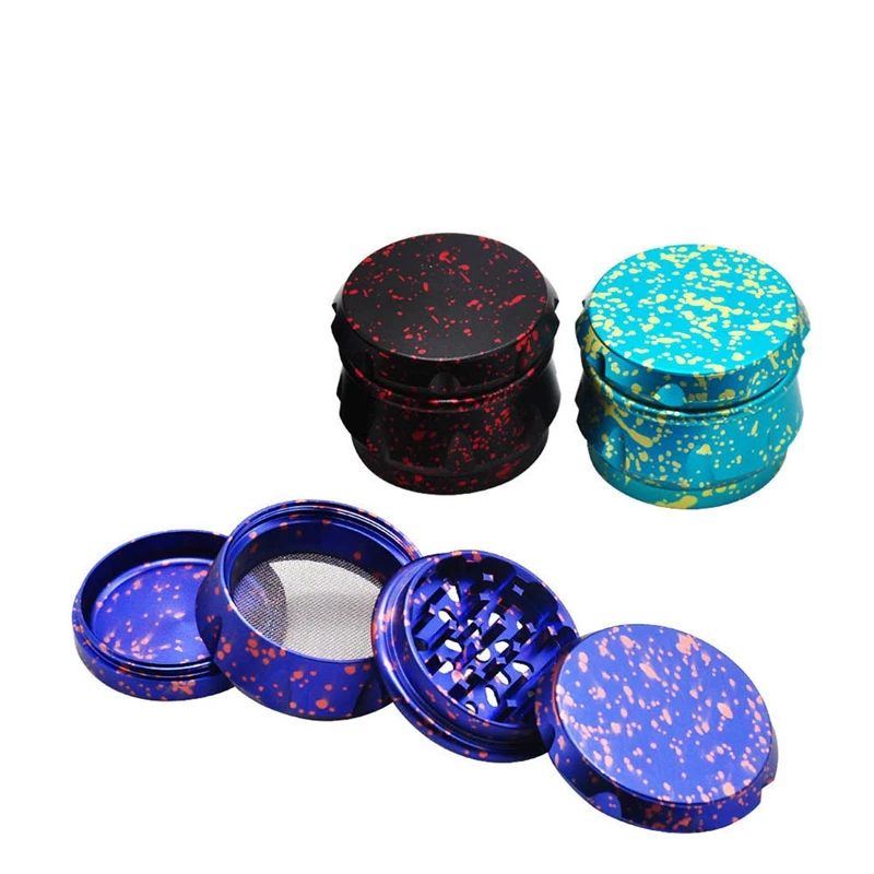 Горячее предложение XD алюминий Wee D измельчители табака для курения 48 мм 4 слойная