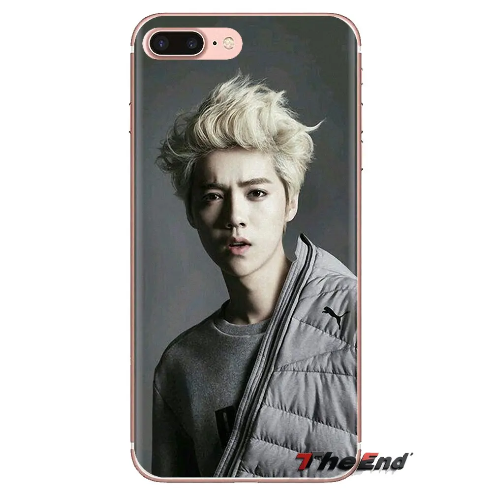 kpop exo luhan Soft Transparent Shell Covers For Huawei G7 G8 P7 P8 P9 P10 P20 P30 Lite Mini Pro P Smart Plus 2017 2018 2019 |
