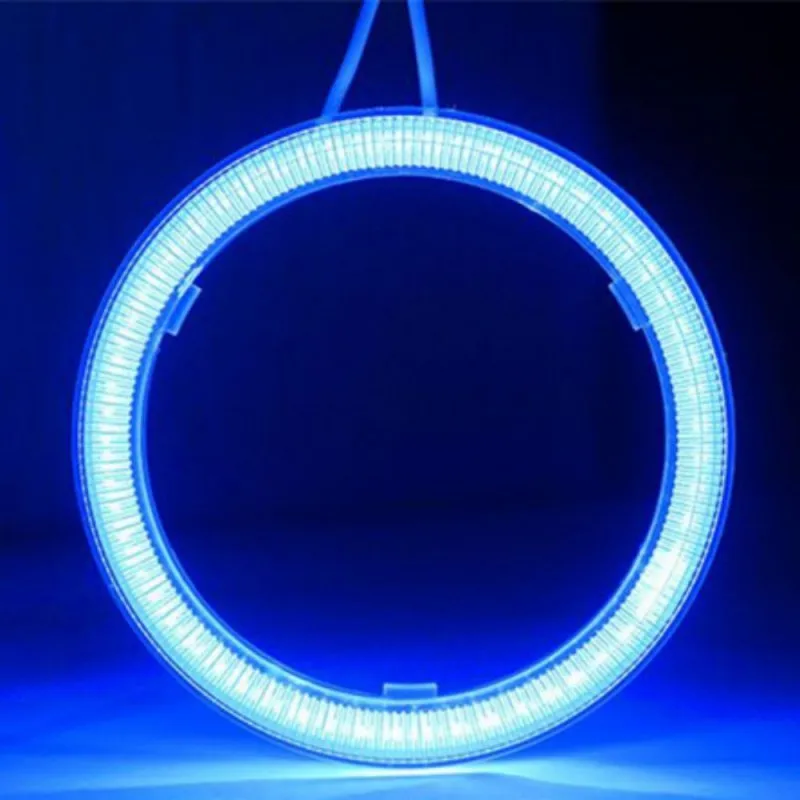 1 шт. автомобильные кольца с ореолом ангельские глаза COB светодиодные фары