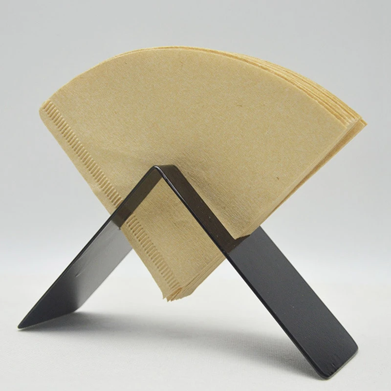 -Комплект из 2 предметов Кофе держатель фильтра фильтр лоток бар стеллаж для