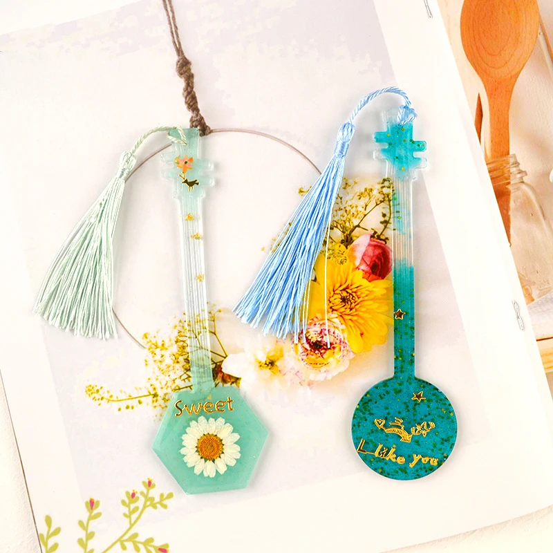 DIY Закладка для книги силиконовые формы сделать свой собственный книга Марк перо