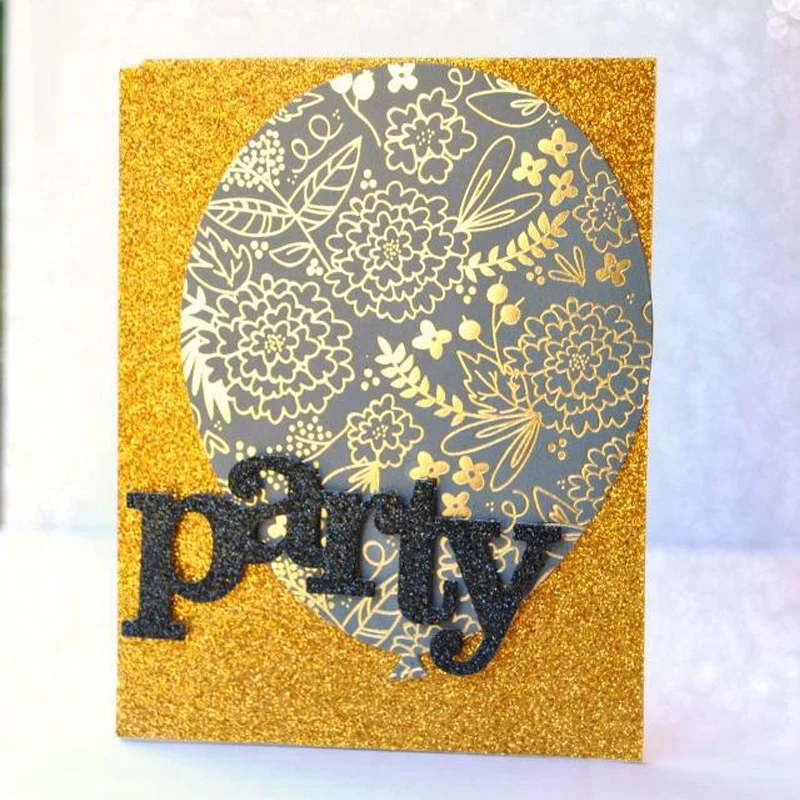 Вечерние высечки для открыток вечерние скрапбукинга металлические новинка