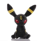 5 шт.лот 25 см Umbreon плюшевые игрушки с изображением покемона Umbreon, плюшевые игрушки куклы мягкие игрушки для детей, подарки для детей