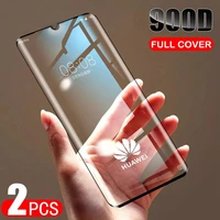Full Cover Protective Glass For Huawei P40 P30 P20 Lite Pro Tempered Screen Protector For Honor Mate Lite Pro Glass