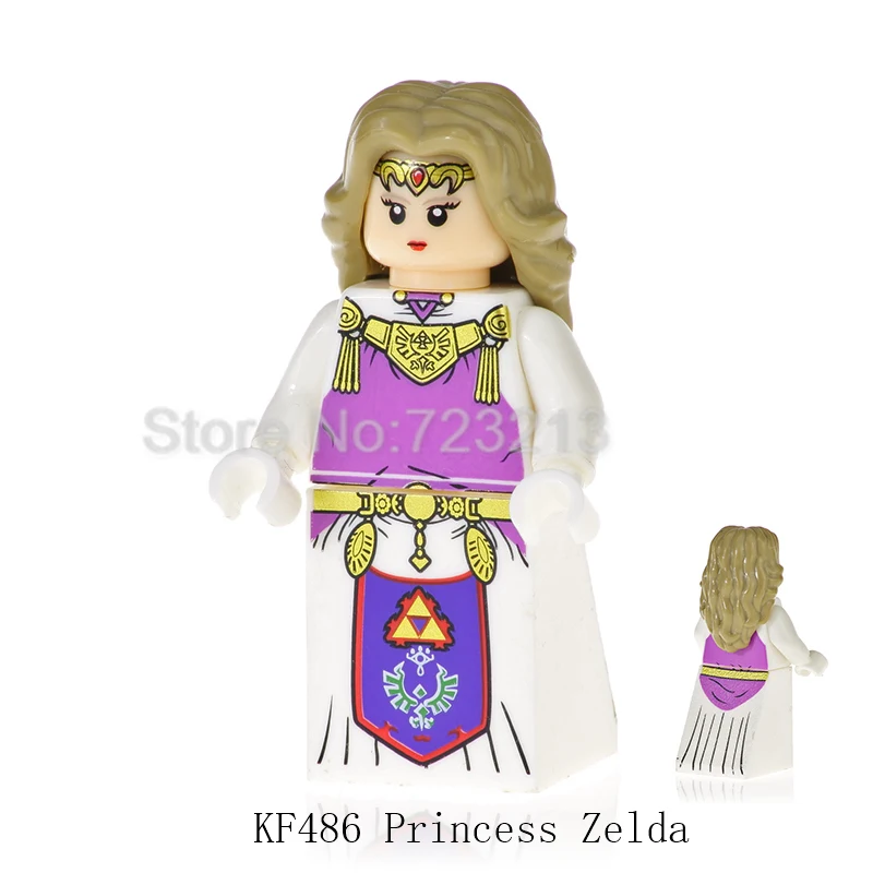 Легенда о фигурке набор мультфильм игра принцесса Zelda ссылка Hyrule воины строительные блоки модели Кирпичи игрушки для детей Подарки