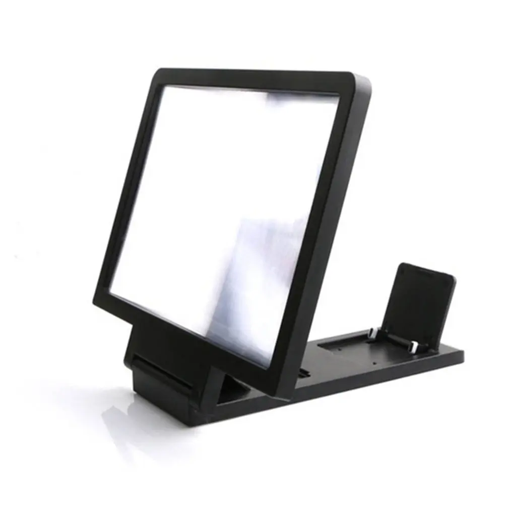 

8.2-inch mobile phone face the screen magnifier HD 3D video mobile phone magnifying glass stand phone folding stand