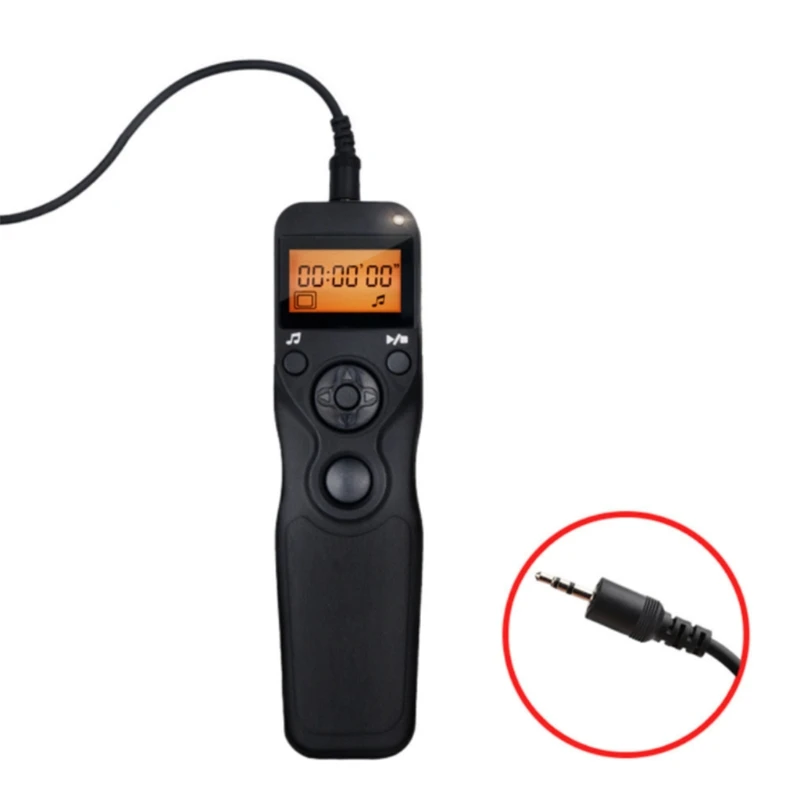 

1 pcs Shutter Release Cable Remote Controller Fit for EOS R/RP/ 80D/77D/70D/60D/800D/760D/750D/700D/650D/600D A9LC