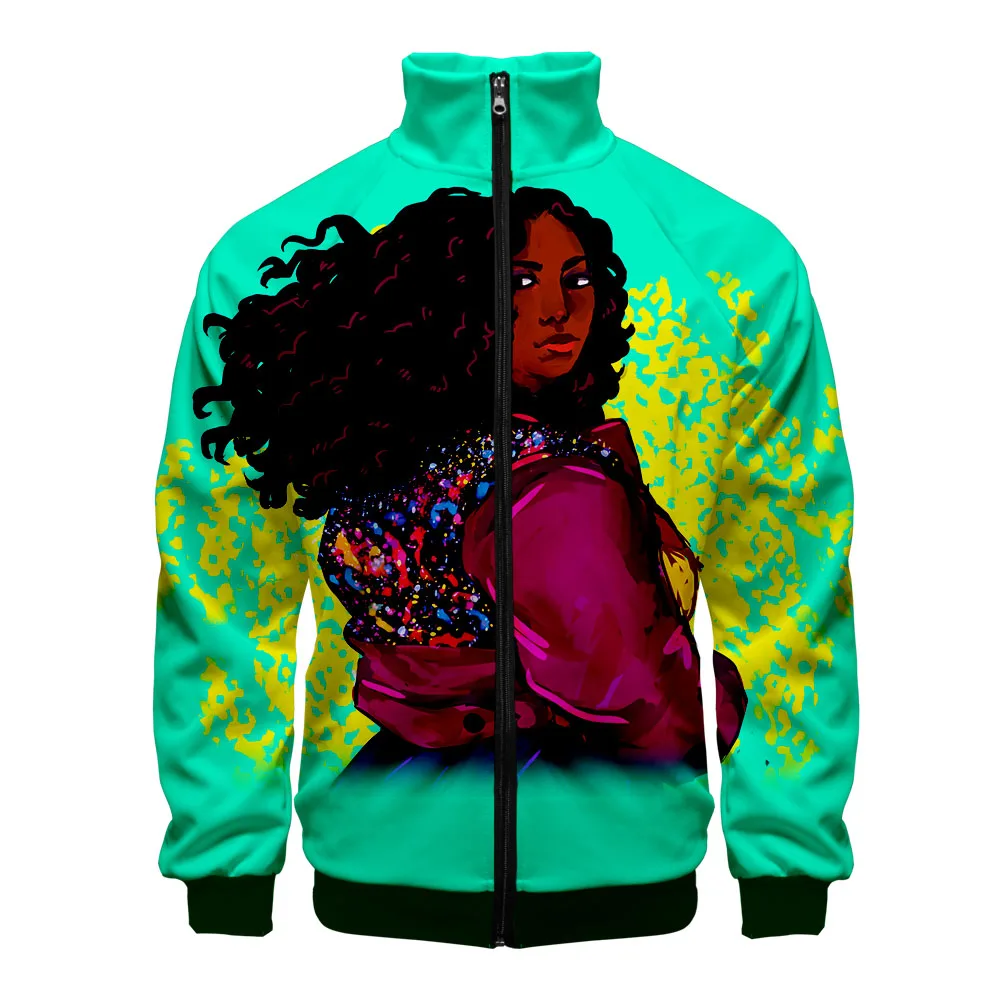 

3D Print Raper Lizzo Back Mens/boys Hoodies And Sweatshirt 3D Hoodies Men/women With Stand Collar Zip Sweatshirt