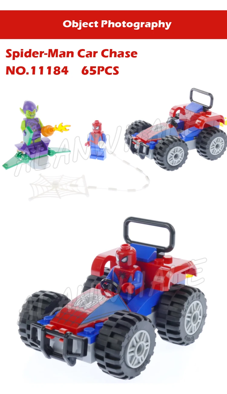 7types Super Fighter Spider Crawler Mech Battle Bike Rescue Heist Chase Model Building Block Toys Compatible With Bricks | Игрушки и