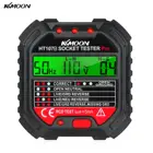 KKmoon HT107D 90-250V розетка тестер автоматической электрической цепи полярности Напряжение детектор выключатель Finder