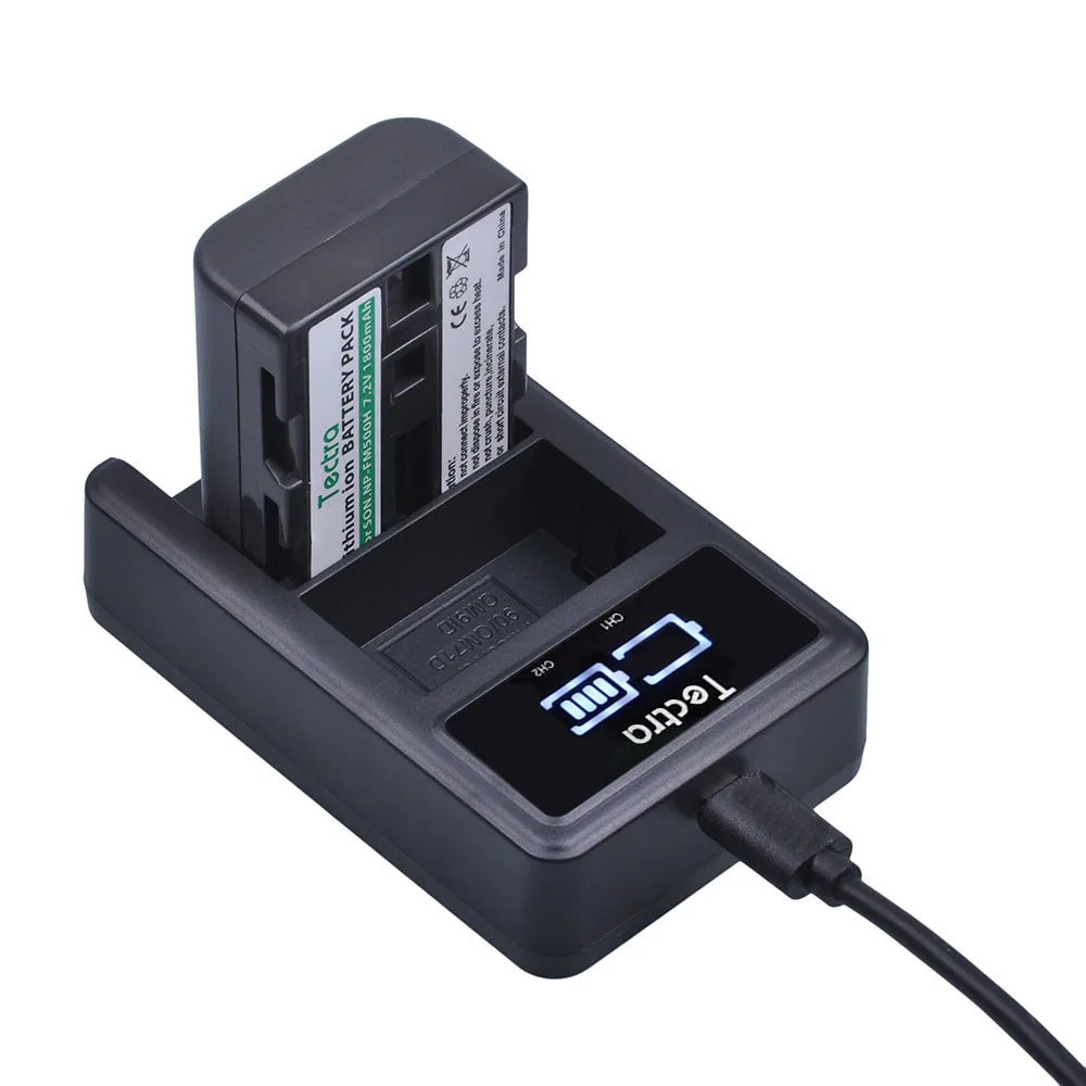 

Аккумулятор с двумя USB-портами и ЖК-дисплеем для Sony Alpha A58 A57 A65 A77 A99 A900 A700 A580 A560 A550 A850