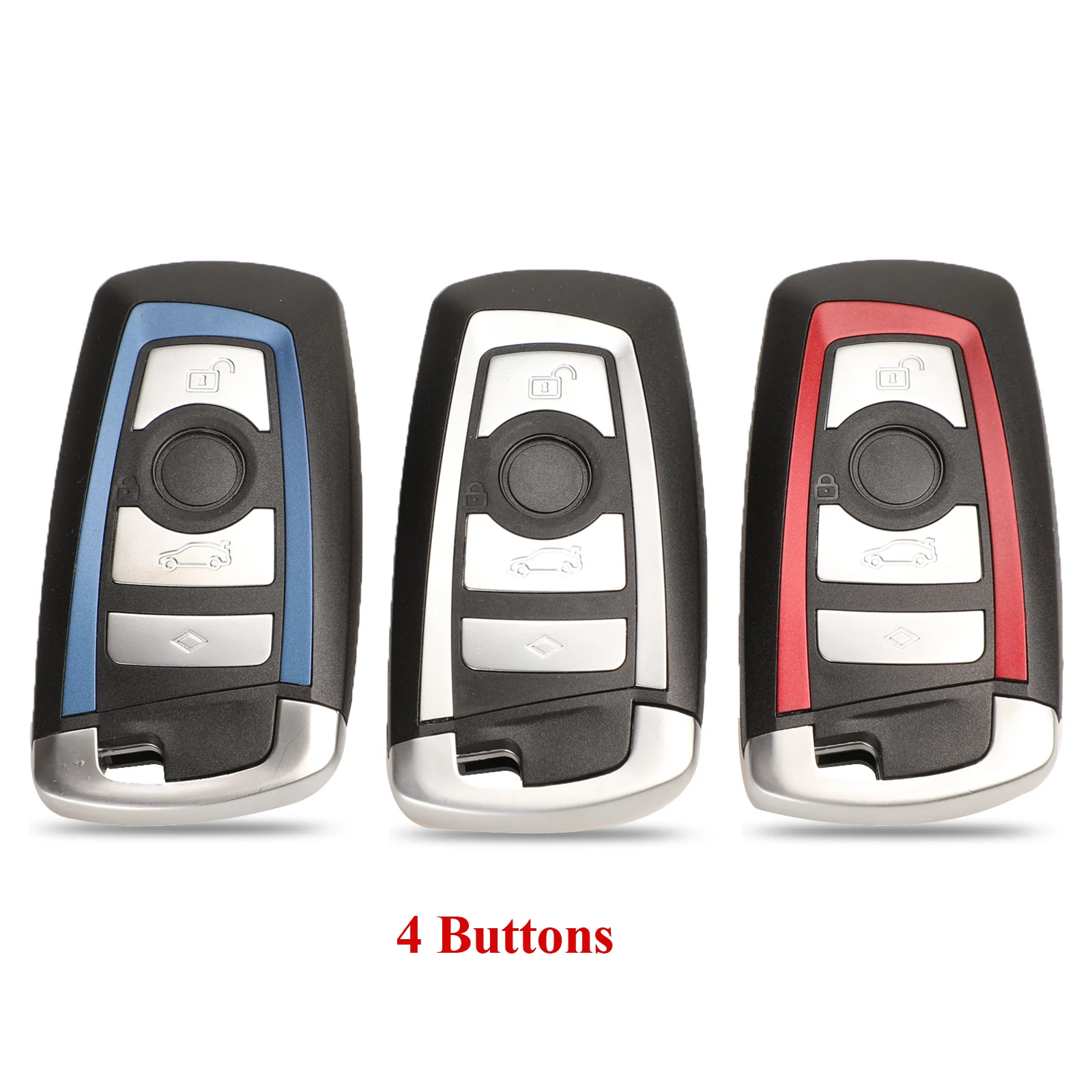 Jingyuqin 5 шт. 315/43/868 МГц умный дистанционный ключ KeylessGo для BMW 3 7 серии 2009 2016 CAS4 F