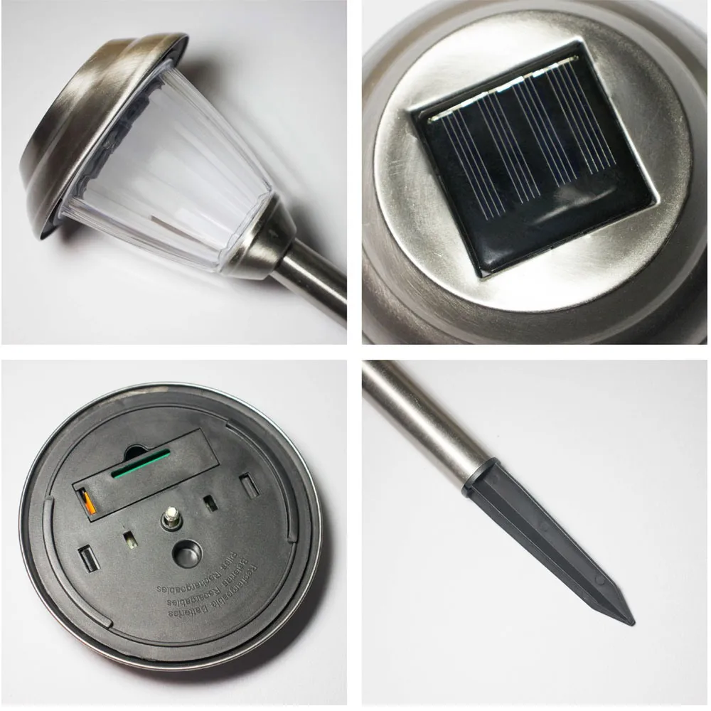 Светодиодный светильник на солнечной батарее уличный газон супер яркий садовый s