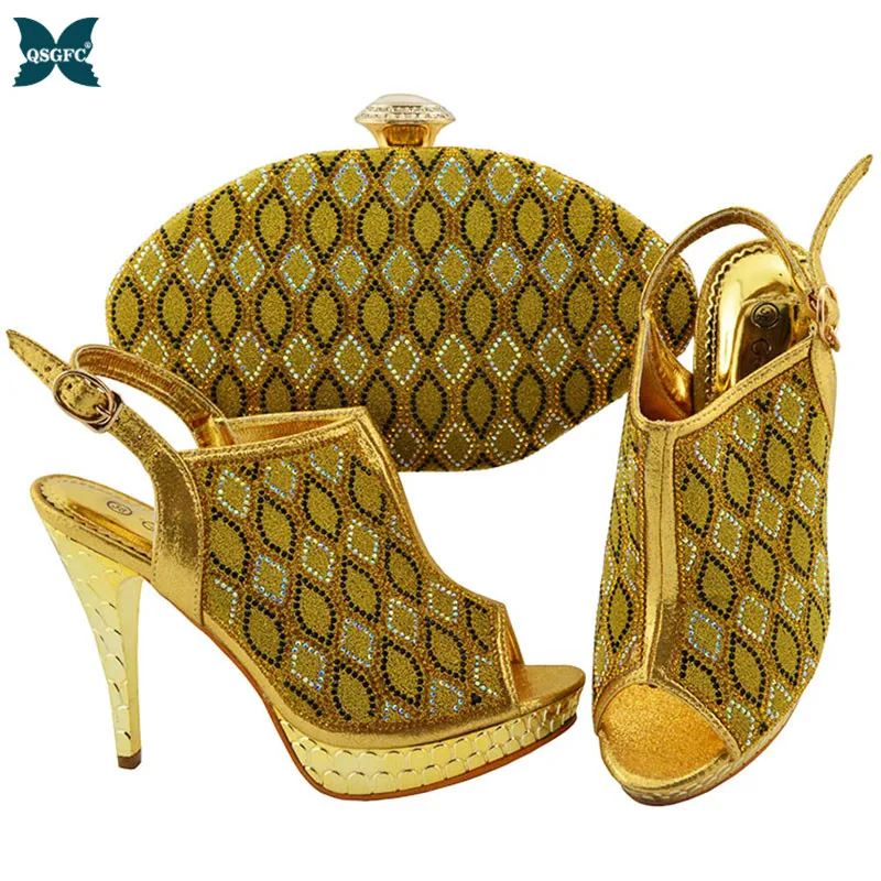 

Итальянский дизайн; Новое поступление; Женские вечерние туфли в нигерийском стиле; Комплект сочетающейся сумочки; Новое поступление; Италь...