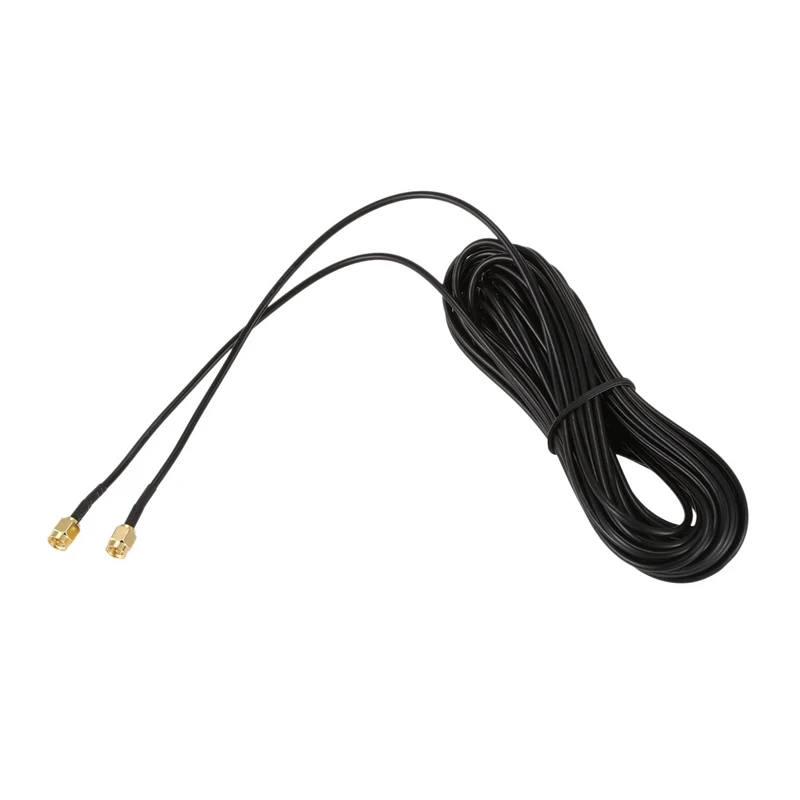 10 м SMA штекер M Разъем RF коаксиальный Pigtail RG174 удлинитель золотой|Соединители| |