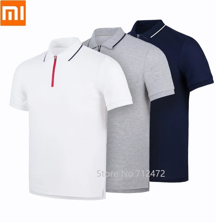 Xiaomi Youpin Мужская мода CoolDry быстросохнущая Повседневная рубашка поло сетка мягкая кожа Удобный человек короткий рукав тонкий поло одежда
