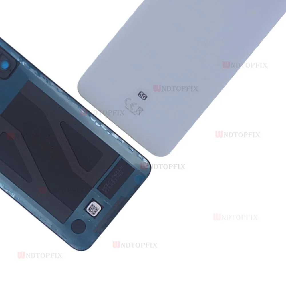 

6.8"For HTC U20 5G Back Battery Cover Rear Door Panel Glass Housing Case Replacement Part For HTC U20 Battery Cover