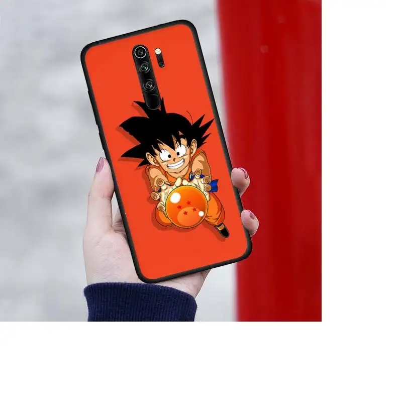 

Cute D-Dragon Ball Super Son Goku DZ Phone Cases For Redmi 7 8 9 A K20 30 Pro Note 8 9 Pro 9s