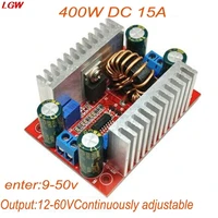 dc 400w 15a high power constant voltage constant current boost converter power module led driver dc8 5v 50v to 10 60v