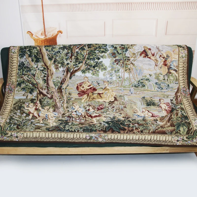 140*100 см классический европейский Императорский сад мягкая ткань художественный