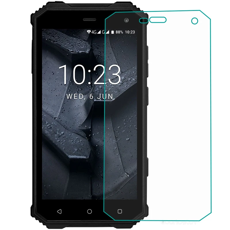 Закаленное стекло для Prestigio Muze G7 LTE 2 шт. защитное 2.5D Высококачественная Защитная