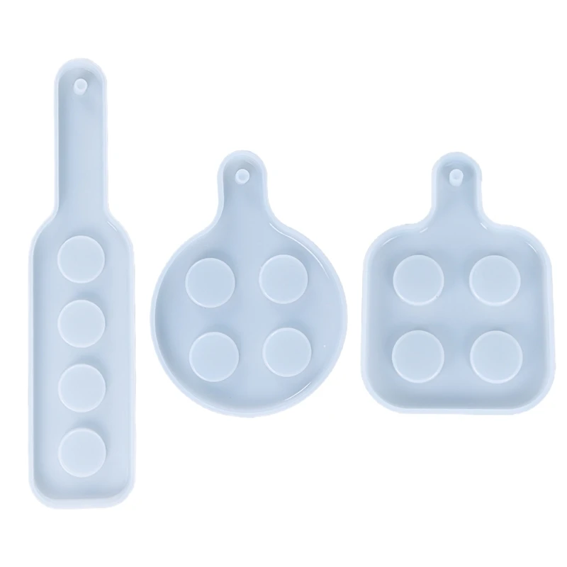 

Crystal Epoxy Resin Mold Wine Rack Tray Bracket Cup Holder Casting Silicone Mould DIY Crafts Making Tools R9JE