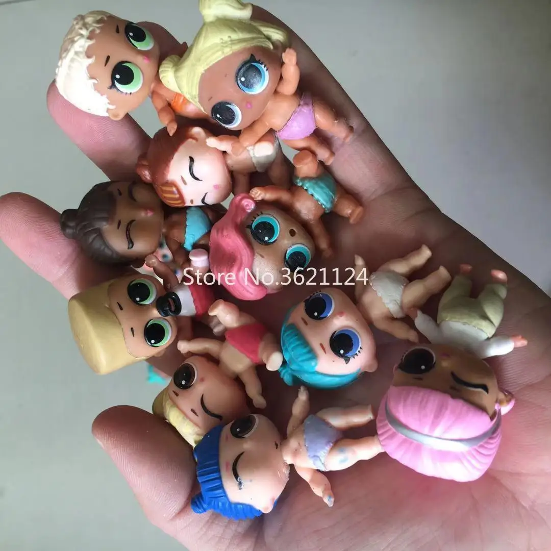 10 шт./лот L.O.L. Сюрприз! 4 см LIL Sister куклы вариантов выбирается в произвольном