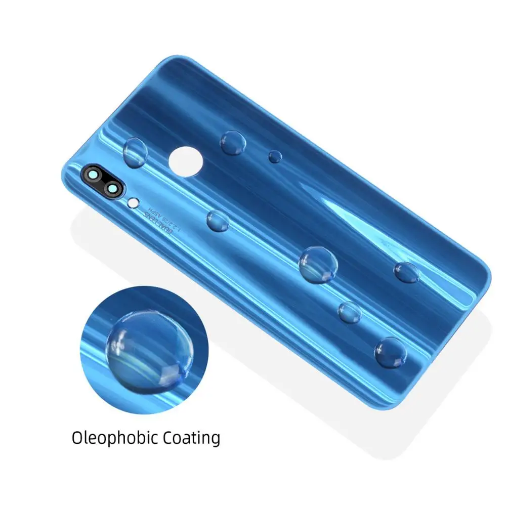 Стекло Задняя крышка для HUAWEI P20 Lite на батарею+ Стекло камеры ane-lx1 lx1 Nova 3e