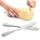 3 в 1 масло Ножи Нержавеющаясталь сыр резак с отверстием многофункциональная протрите крем хлеб нож для джема Ножи Кухня гаджеты