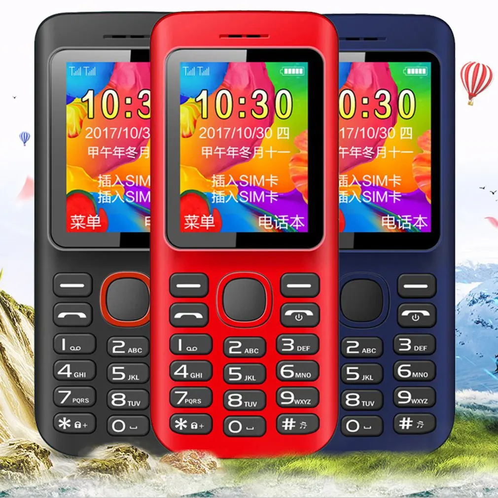Dual Card Dual Standby Gsm Big Words Loud Old Man Mobile Phone Big Words Loud Old Mobile Phone Portable Old Mobile Phone