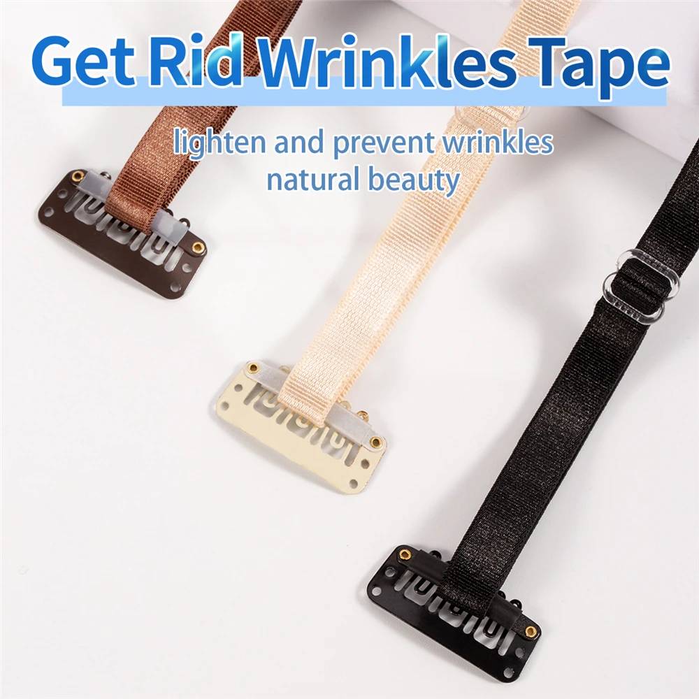 Повязка для подтяжки кожи лица невидимая многоразовая лента удаления морщин и