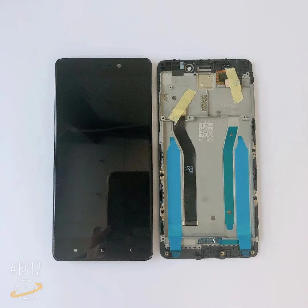 Протестированный ЖК-дисплей+ сенсорный дигитайзер с рамкой для 5," Xiaomi redmi 4 pro redmi 4 prime ROM-32G белый/черный/золотистый