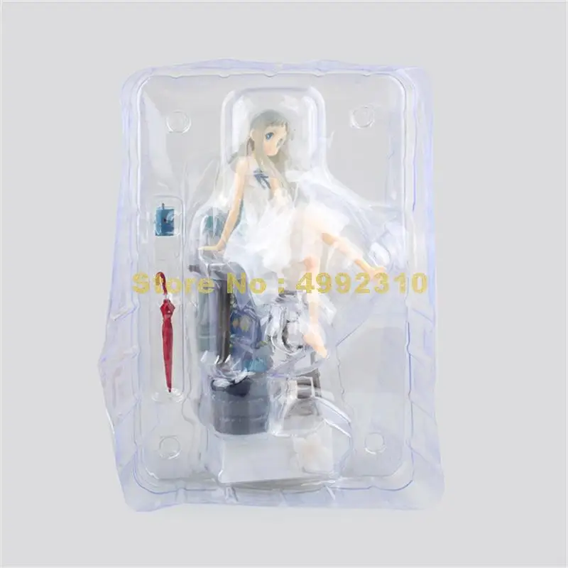 Аниме Anohana Menma Honma Meiko Ano Hana сидящий Ver. 1/8 ПВХ фигурка без коробки 21 см игрушка |