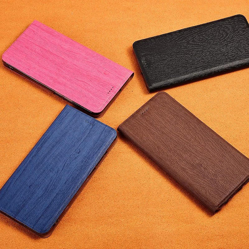 

Wood Grain Leather Case for Huawei Honor V40 View40 Lite Magnetic Flip Cover Protective Cases