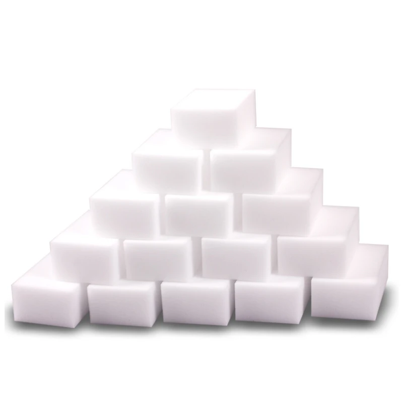 10*6*2cm 100 Pieces Nano Clean Sponge Magic Eraser Pad Kitchen Bathroom Office Accessory High Density Home Cleaner - купить по