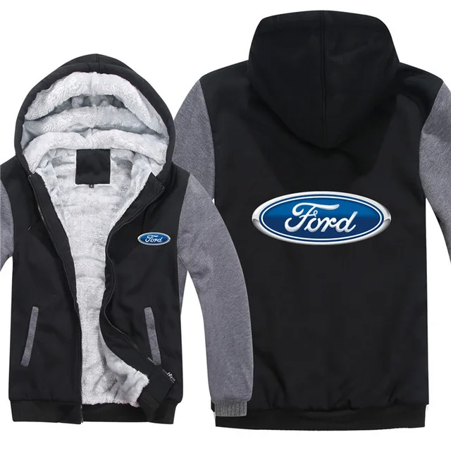 New Winter warm for Ford Hoodies Warm Men Fashion Wool Liner Jacket Pullover Thicken Sweatshirts | Автомобили и мотоциклы