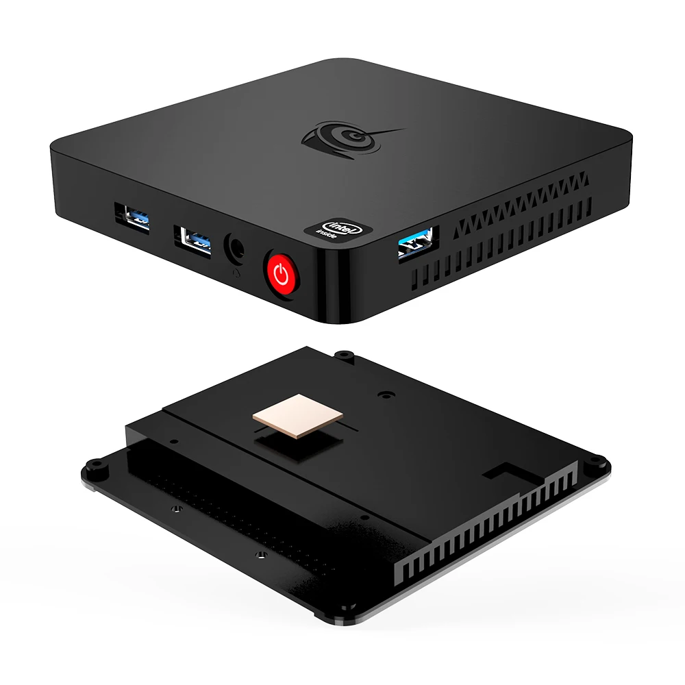 Beelink T4 мини ПК Intel Atom x5 Z8500 до 2 24 ГГц Windows 10 Настольный 4 Гб + 64 4/5 8 ггц WiFi BT4.0 HDMI DP ТВ