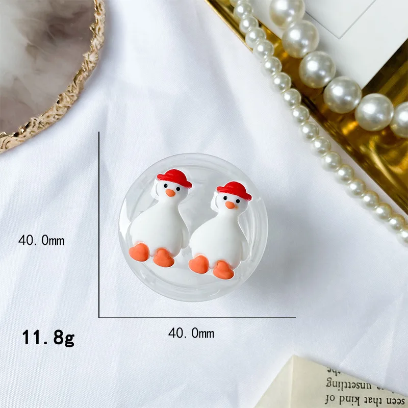 Держатель для телефона INS в Корейском стиле с изображением медведя утки |