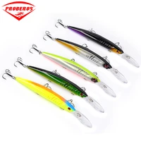 152mm12 5g ocean lake river minnow fishing bait lures saltwater sea artificial plastic fishing bait lures with hook