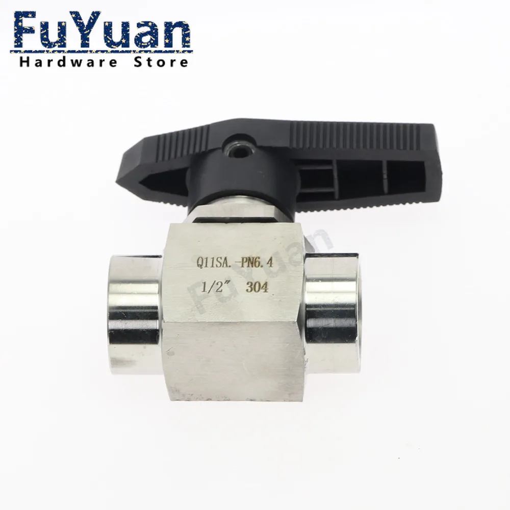 Шаровой клапан 1/8 &quot1/4" 3/8 &quot1/2" 3/4 &quot1" BSP Женская резьба из нержавеющей