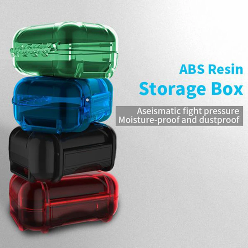 Nueva caja de almacenamiento para auriculares Digital KZ bolsa alambre funda ABS de|Аксессуары для наушников| |