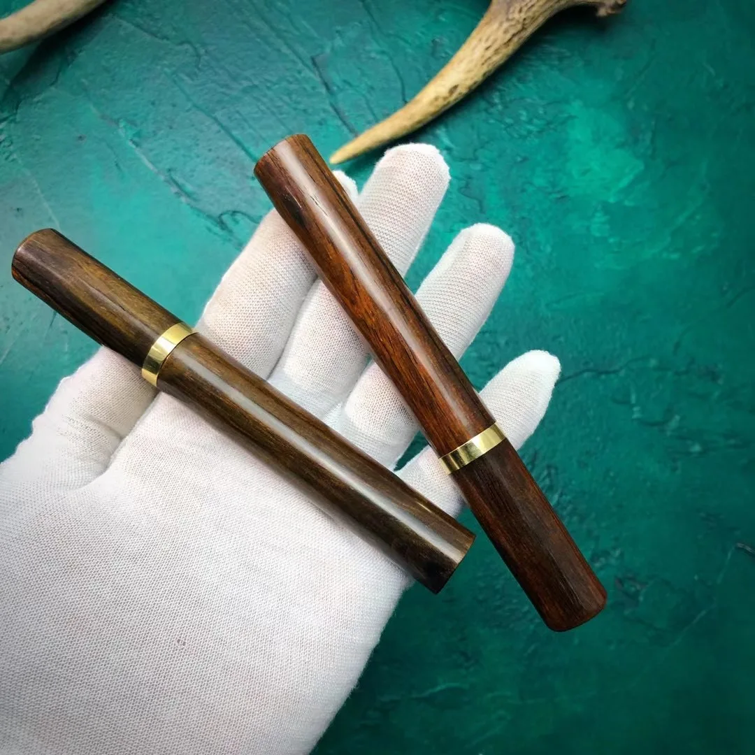 Дамасская Сталь Японская розовая древесина Самурайский прямой меч из черного дерева стали D2 тактический меч-охотничий нож.