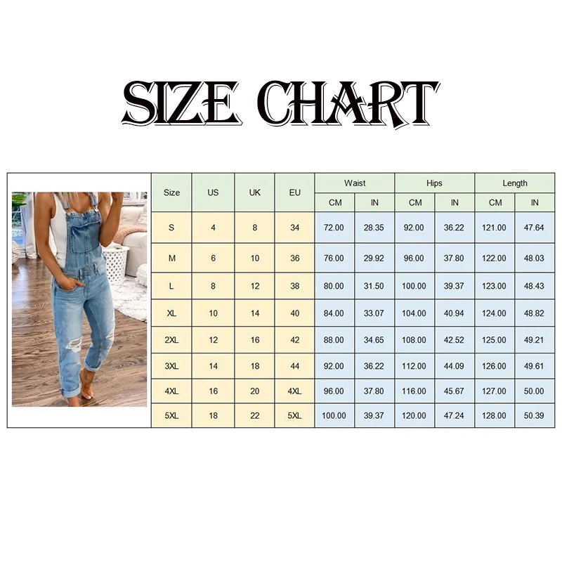 Streetwear Pants Women Explosion Suspender Pants Women Waisted Wide Leg Denim Pants Ripped Straight Leg Jeans Bib Pants Women