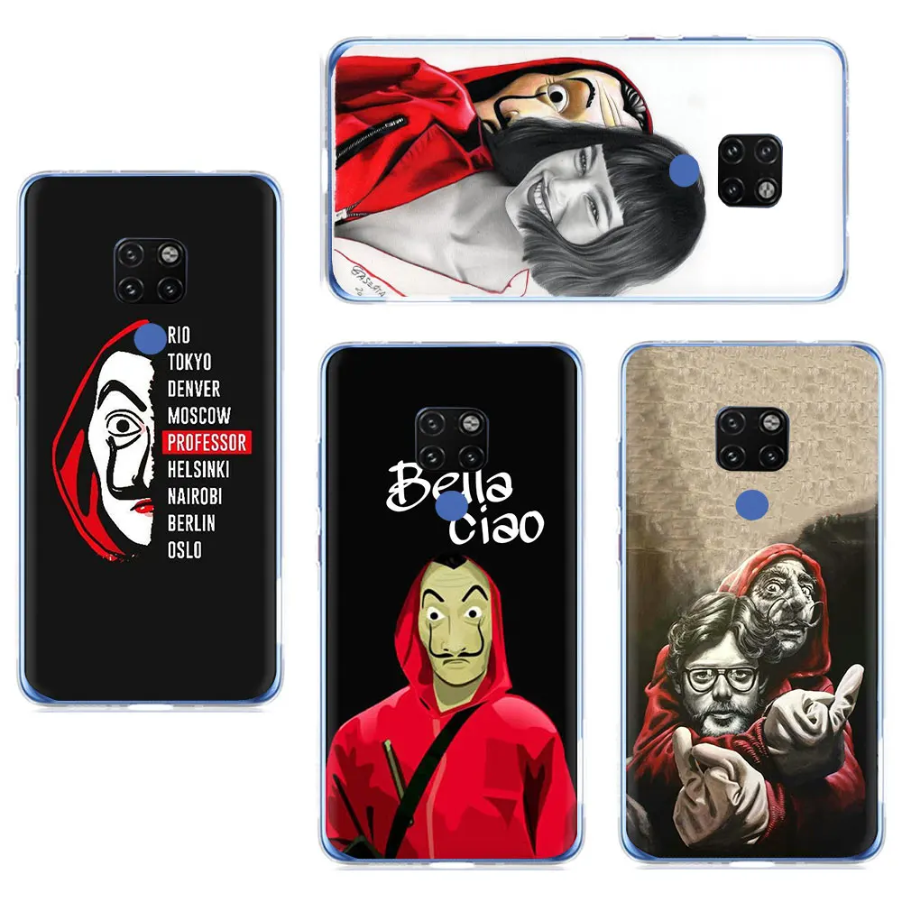 Твердый чехол La Casa De Papel для телефона Huawei Mate 10 20 30 Pro Nova 2i 3i 3 5i Lite Y5 6 7 9 2017 Prime