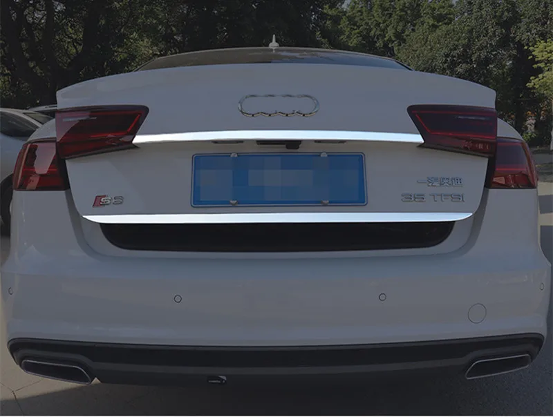 Наклейки из нержавеющей стали для отделки багажника и наружные литьевые