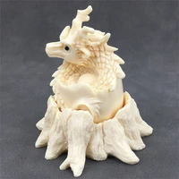 1pcs wholesale natural crystal carving ivory fruit dragon egg small carving collection handicraft gift small decoration